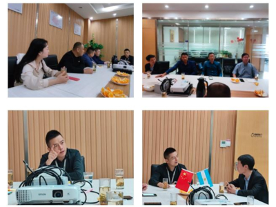 苏州外贸中小企业促进会党支部活动-走访苏州赢天堂热敏纸有限公司